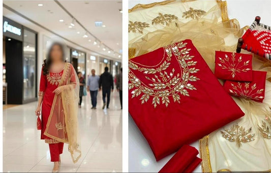 Heavy mirror work collection