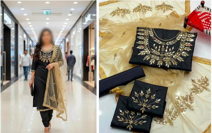 Heavy mirror work collection