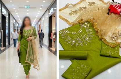 Heavy mirror work collection